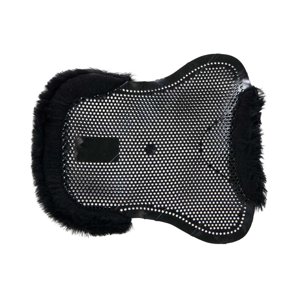 Acavallo Gel NS-S Classic-S 1/2 Cut-Out Flat Pony #colour_black-black