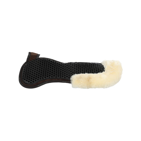 Acavallo Pad Mf-S Wfs Suede Rear Sheepskin Hexagonal Gel Flat #colour_brown-natural