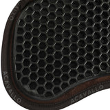 Acavallo Pad Mf-S Wfs Suede Rear Sheepskin Hexagonal Gel Flat #colour_brown-natural
