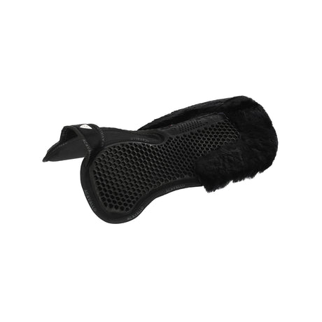 Acavallo Pad Mf-S Wfs Suede Rear Sheepskin Hexagonal Gel Flat #colour_black-black