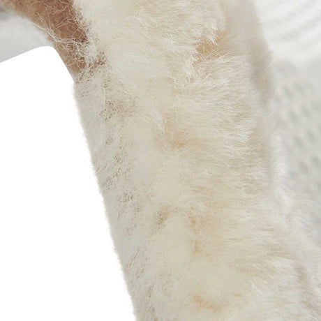Acavallo Gel Ns-S Classic-S 1/2 Cut-Out Flat #colour_transparent-natural
