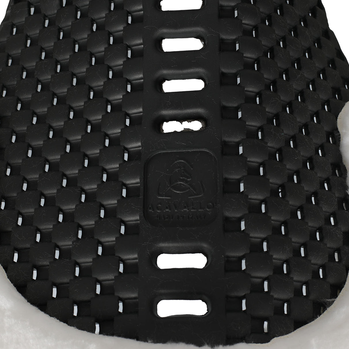 Acavallo Pad Piuma-FS Respira-FS Cut-Out Eva Front Riser #colour_white