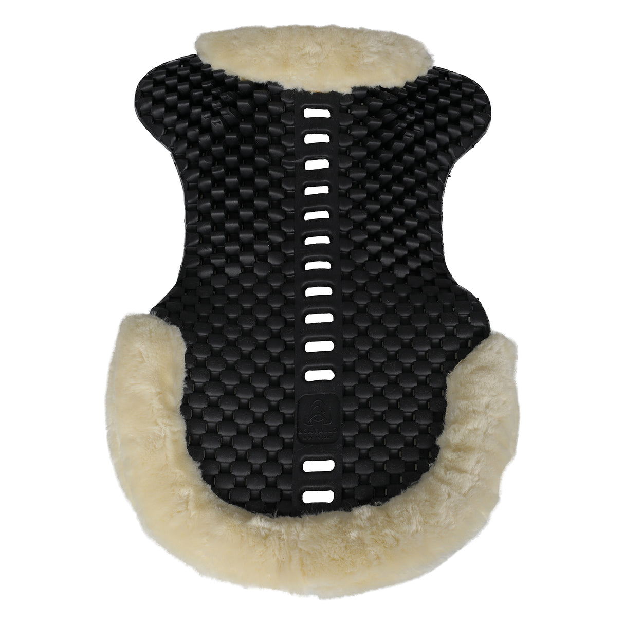 Acavallo Pad Piuma-FS Respira-FS Cut-Out Eva Front Riser #colour_natural