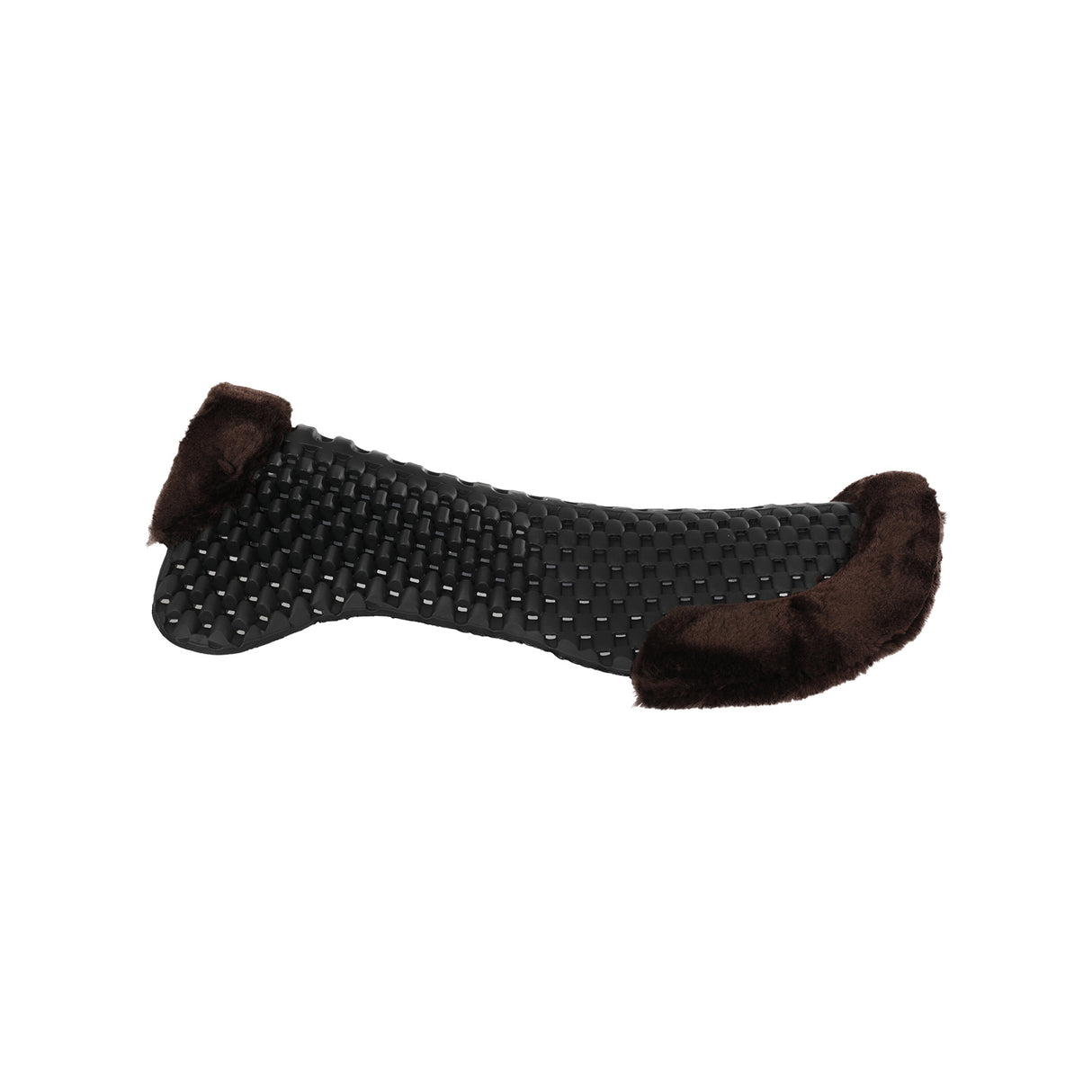Acavallo Pad Piuma-FS Respira-FS Cut-Out Eva Front Riser #colour_brown