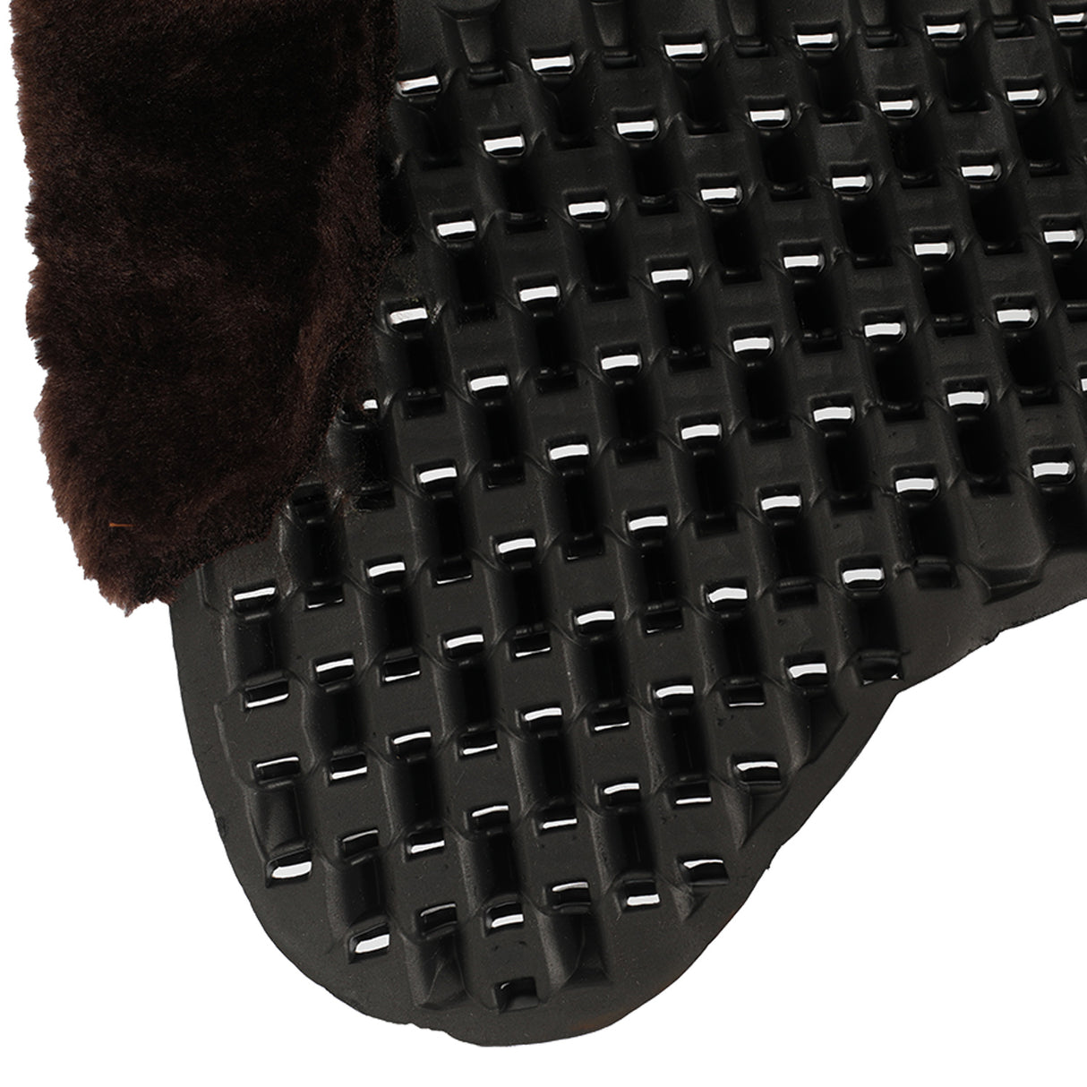 Acavallo Pad Piuma-FS Respira-FS Cut-Out Eva Front Riser #colour_brown