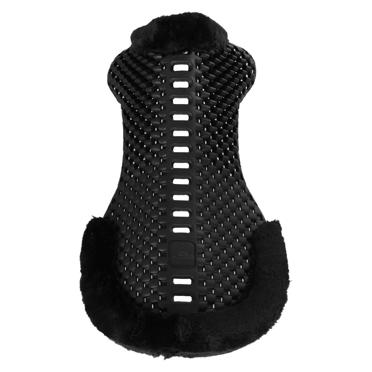 Acavallo Pad Piuma-FS Respira-FS Cut-Out Eva Front Riser #colour_black