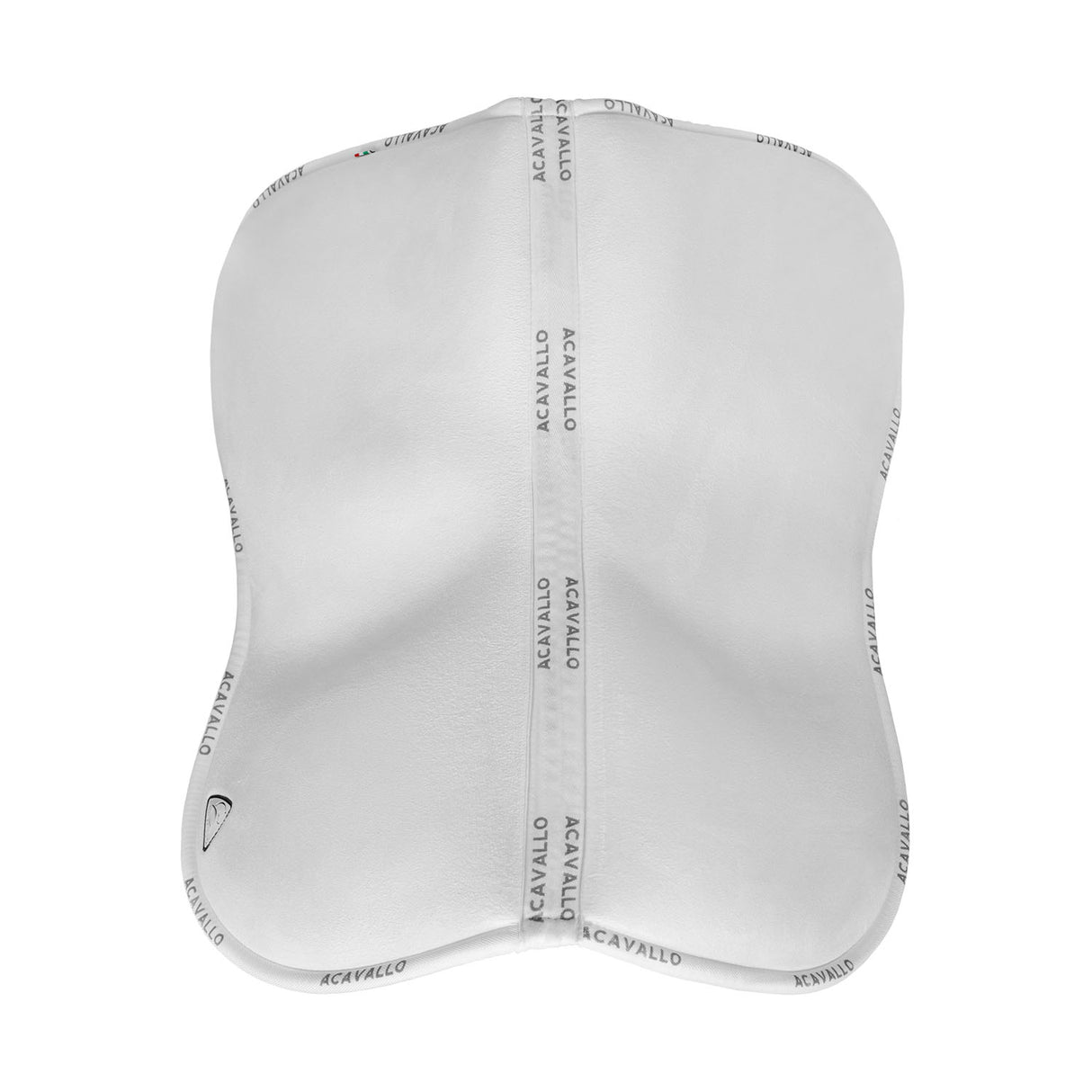 Acavallo Pad MF HPS CW-CS Suede Front Riser #colour_white
