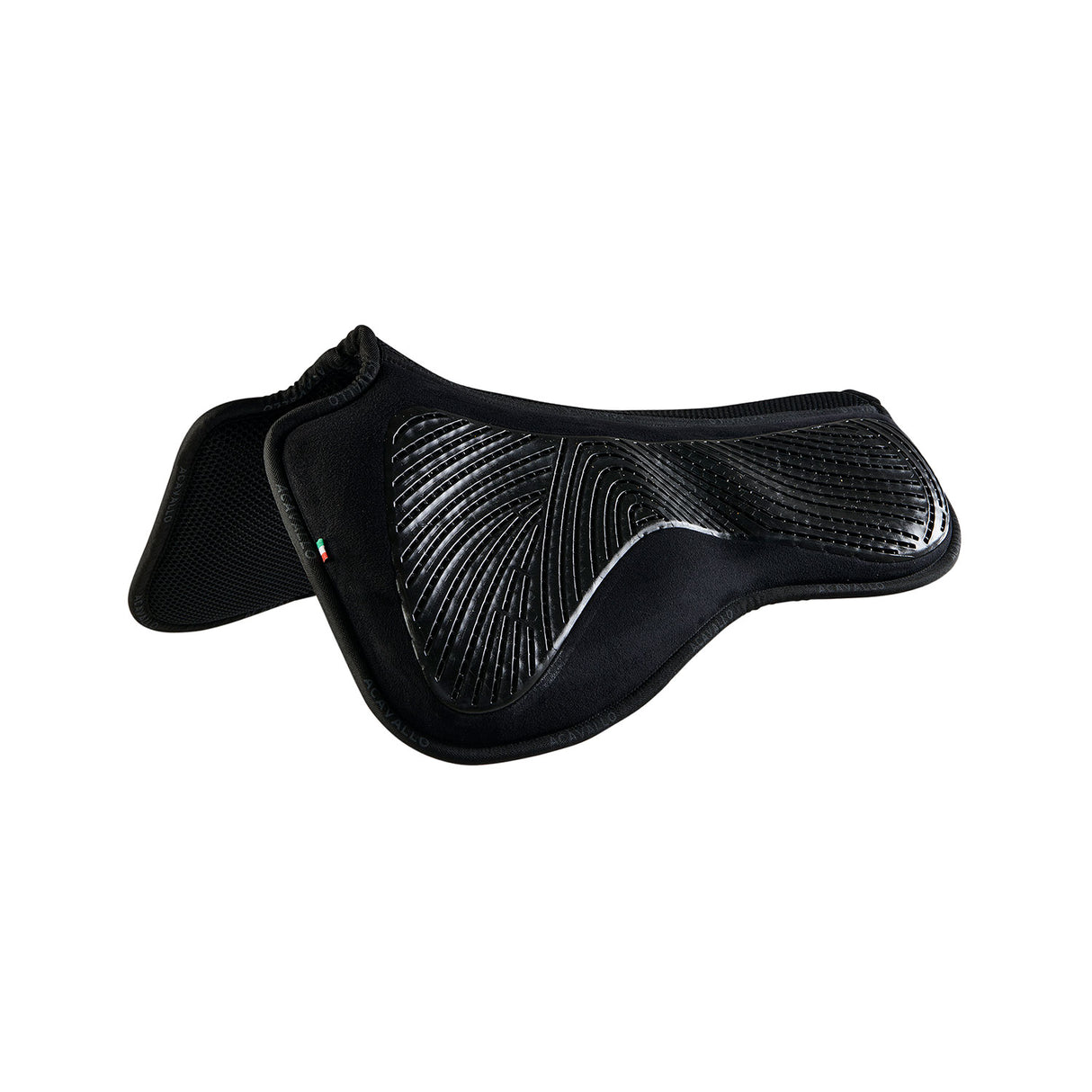 Acavallo Pad Mf Ds Sw-3Ds Suede Gel Grip Flat #colour_black