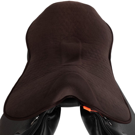 Acavallo Ortho-Pubis Seat Saver Jumping Classic Gel-In Dri-Lex 20mm #colour_brown