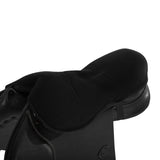 Acavallo Ortho-Pubis Seat Saver Jumping Classic Gel-In Dri-Lex 20mm #colour_black