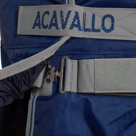 Acavallo 840D Ripstop Waterproof Turnout Rug 400G #colour_blue