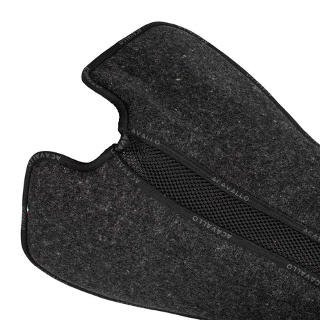 Acavallo Pad Mf Ds Sw-3Ds Double Felt Flat #colour_grey
