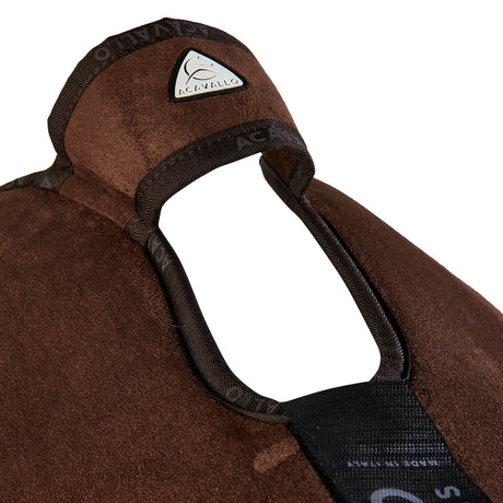 Acavallo Pad Piuma-FS WFS-FS Pocket Suede Flat #colour_brown-brown
