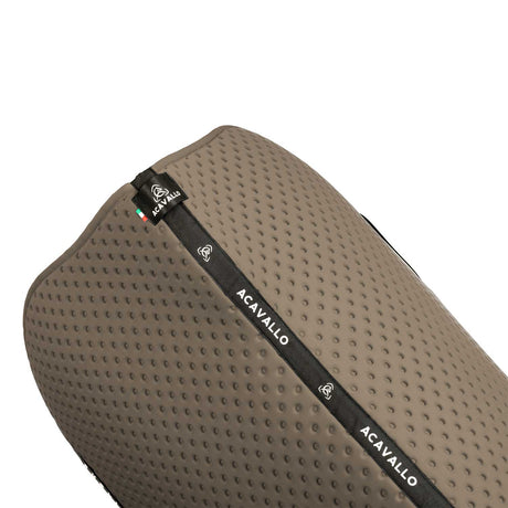 Acavallo Point Jumping Saddle Pad #colour_brown