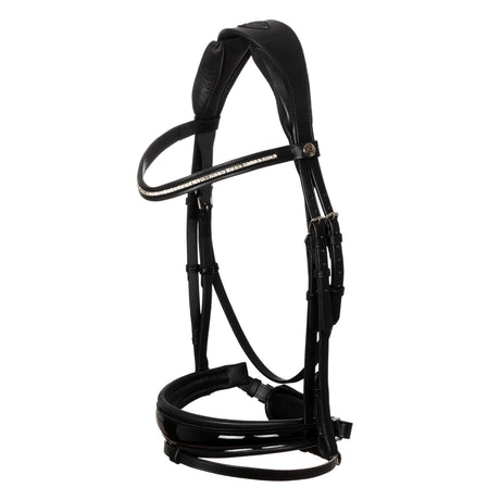 Acavallo Impressione Bridle Calfskin #colour_black