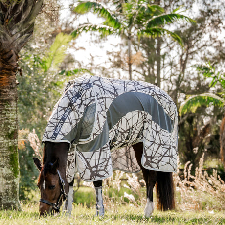 Horseware Ireland Amigo CamoFly Rug #colour_camofly-print-grey