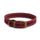 Ancol Timberwolf Leather Collar #colour_raspberry