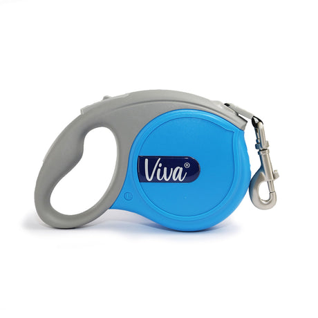 Ancol Viva Retractable Lead #colour_blue