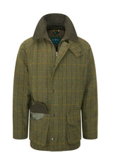 Alan Paine Rutland Men’s Waterproof Coat #colour_green-ash