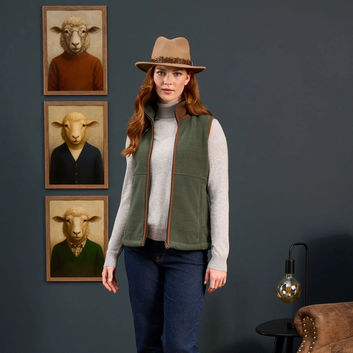 Alan Paine Aylsham Ladies Fleece Gilet