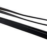 Leather dressage bridle