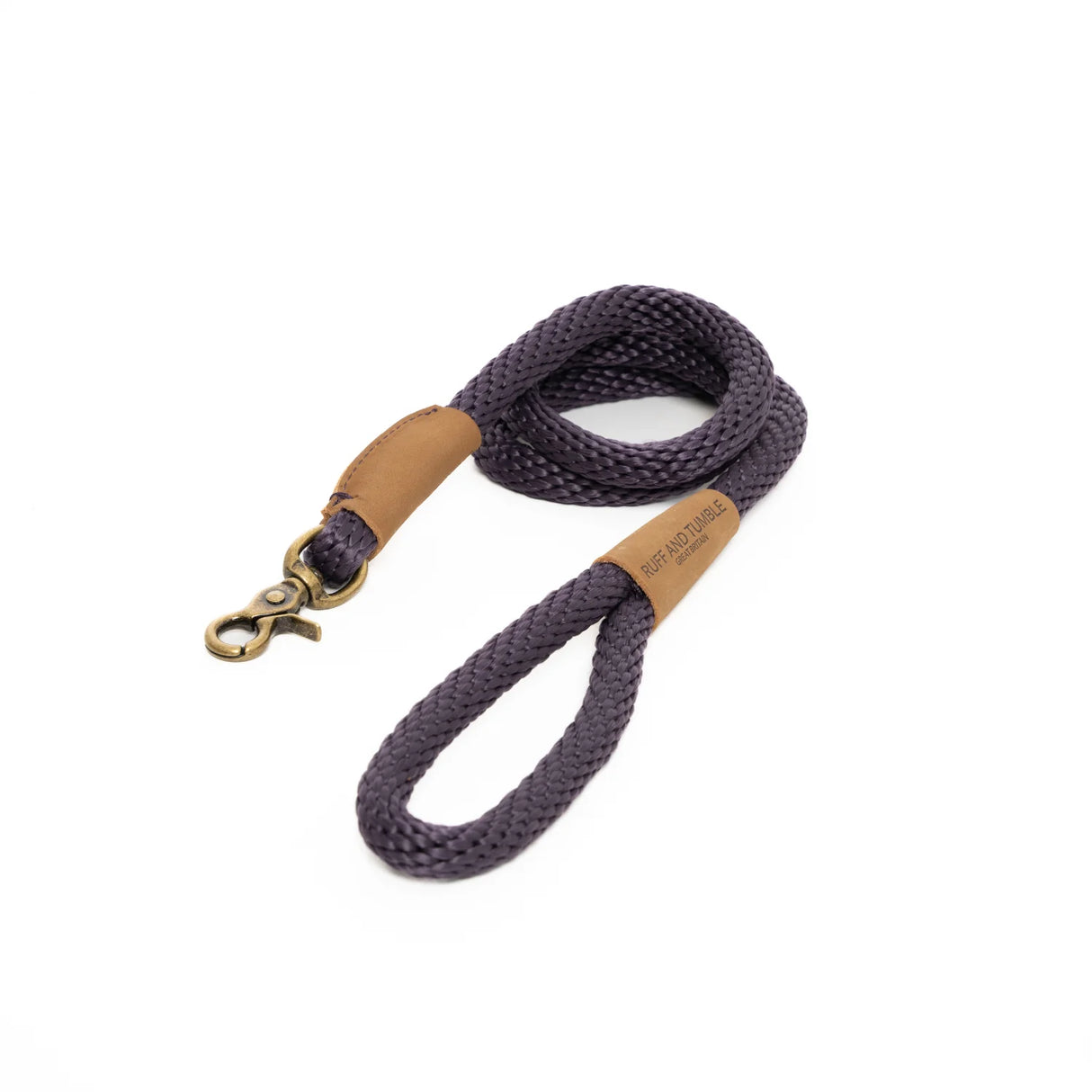 Ruff & Tumble Slim Clip Dog Lead #colour_blackberry