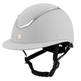 GS Exclusive Charles Owen Pearl Grey Wide Peak Kylo Riding Hat