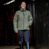 EQUIDRY Women's Iris Waterproof Riding Jacket #colour_green