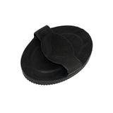 GS Equestrian & Country Round Rubber Curry Comb #colour_black