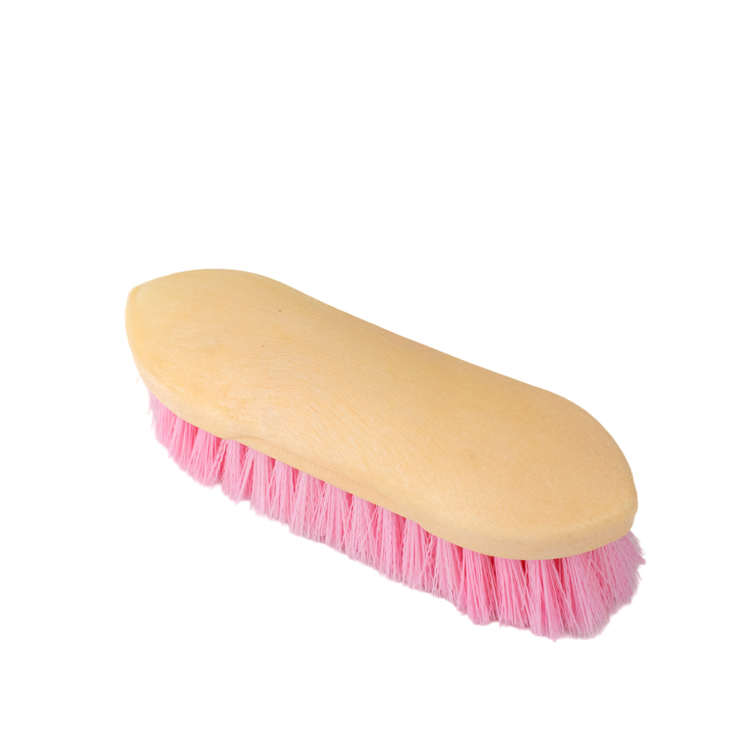 GS Equestrian & Country Plastic Dandy Brush #colour_pink
