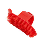GS Equestrian & Country Plastic Curry Comb #colour_red