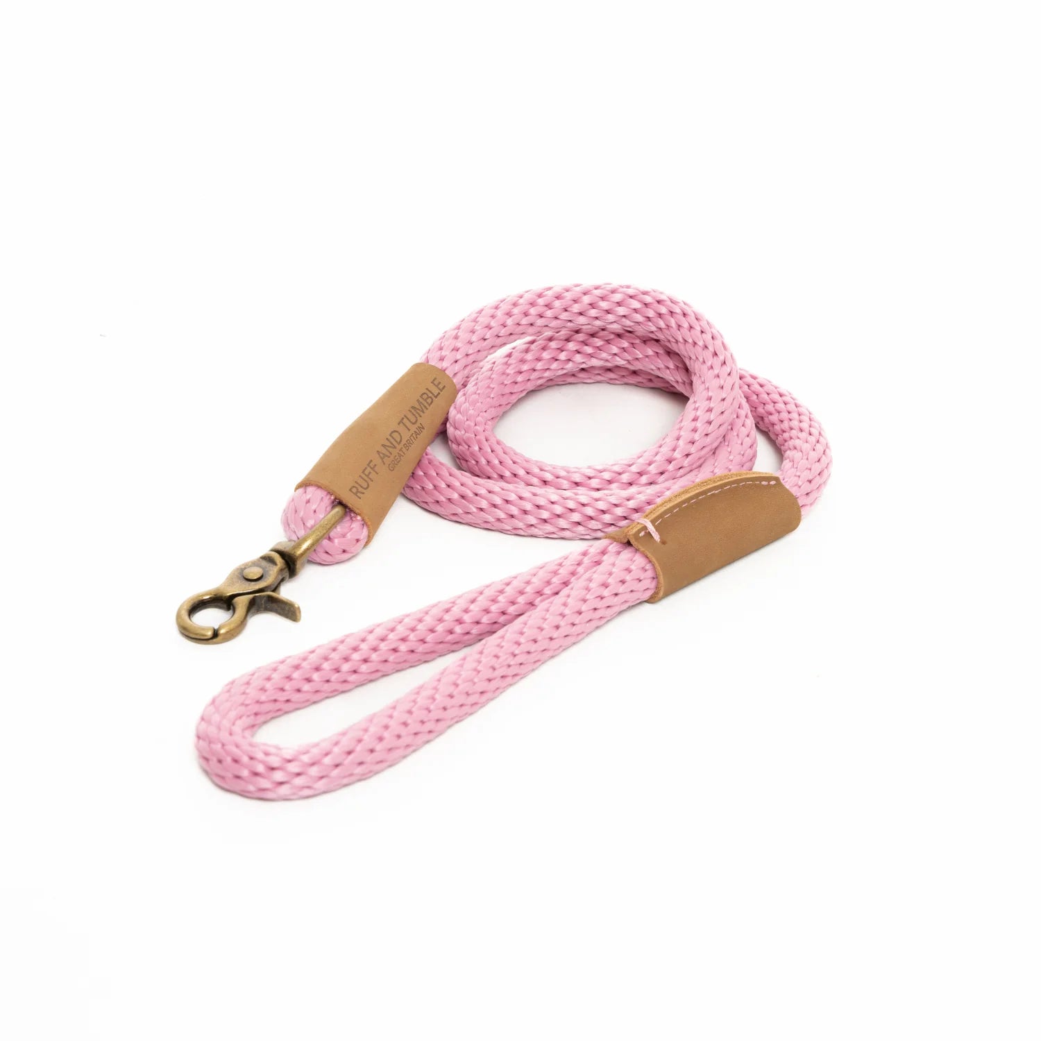 Ruff & Tumble Thick Clip Dog Lead #colour_dusty-pink