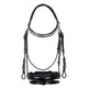 Equestro English Leather Bridle With Glitter