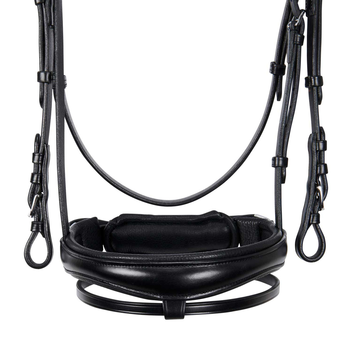 Equestro English Leather Bridle With Glitter