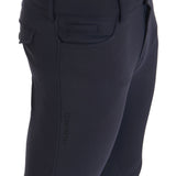 Equestro Men's Slim Fit Grip Breeches With Logo