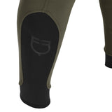 Equestro Men's Slim Fit Grip Breeches With Logo