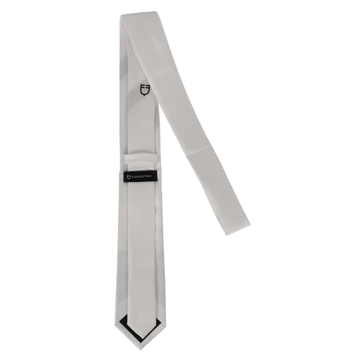 Equestro Competition Tie With Embroidered Logo