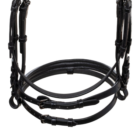 ANATOMIC LEATHER BRIDLE BLACK FITTING