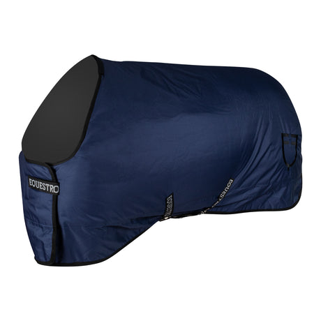 Equestro Rip-Stop Stable Rug With Logo #colour_blue