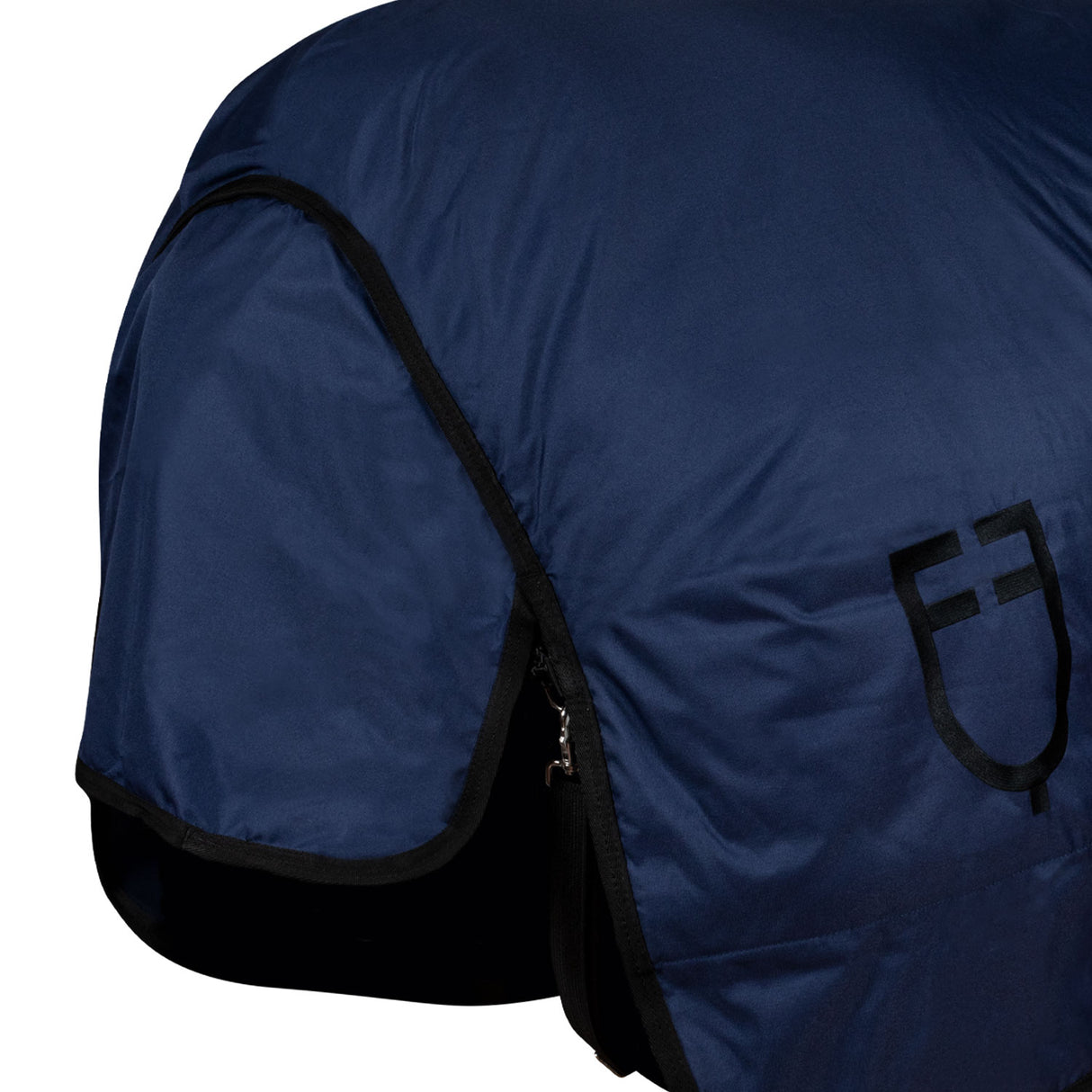 Equestro Rip-Stop Stable Rug With Logo #colour_blue