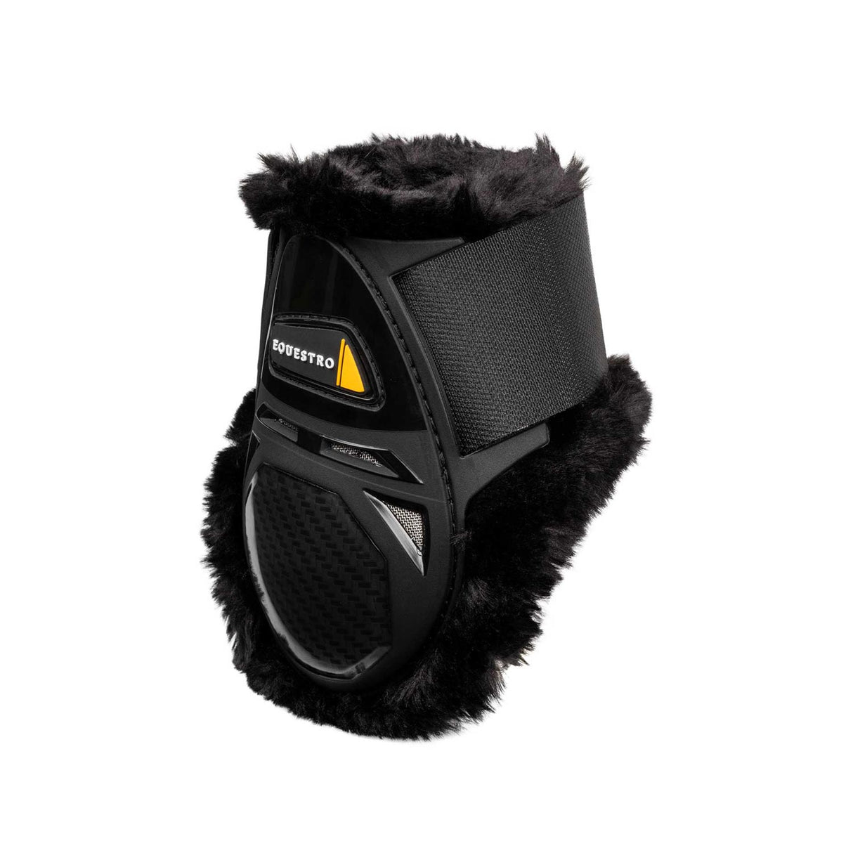 Equestro Spider Man Fetlock Boots With Synthetic Sheepskin