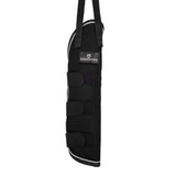 Equestro Travelling Boots Set And Tail Guard With Rubber Patch #colour_black
