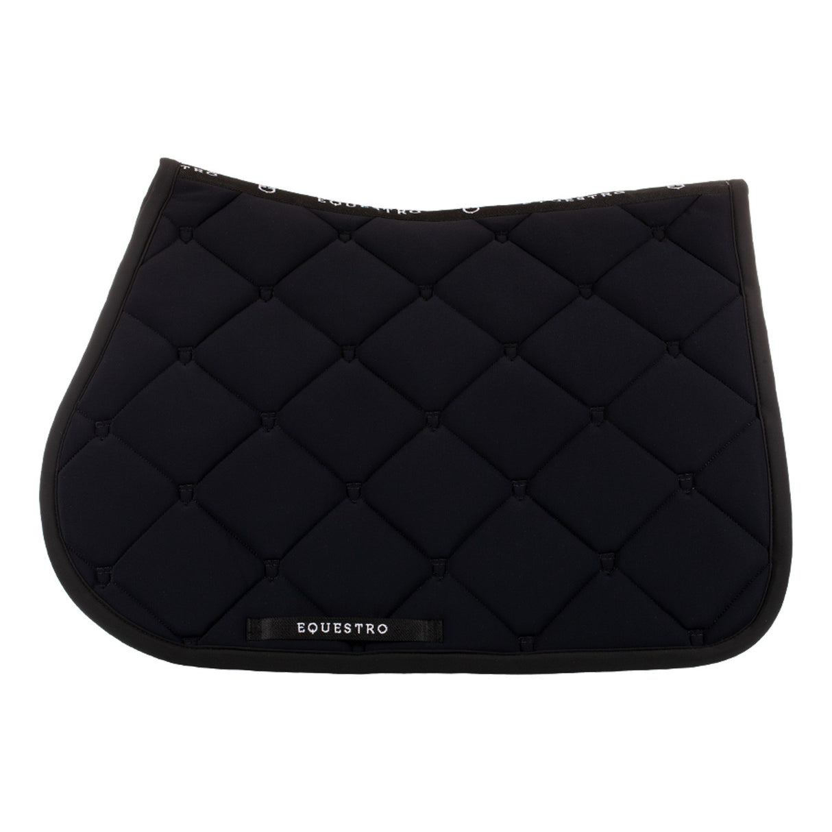 Jumping saddle pad in technical fabric