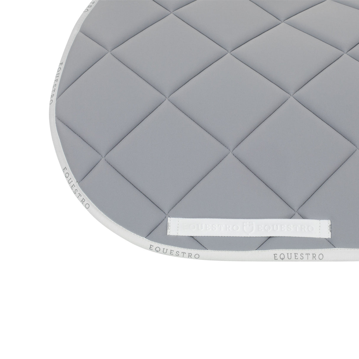 Jumping saddle pad technical fabric with logo