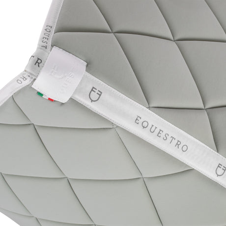 Jumping saddle pad technical fabric with logo