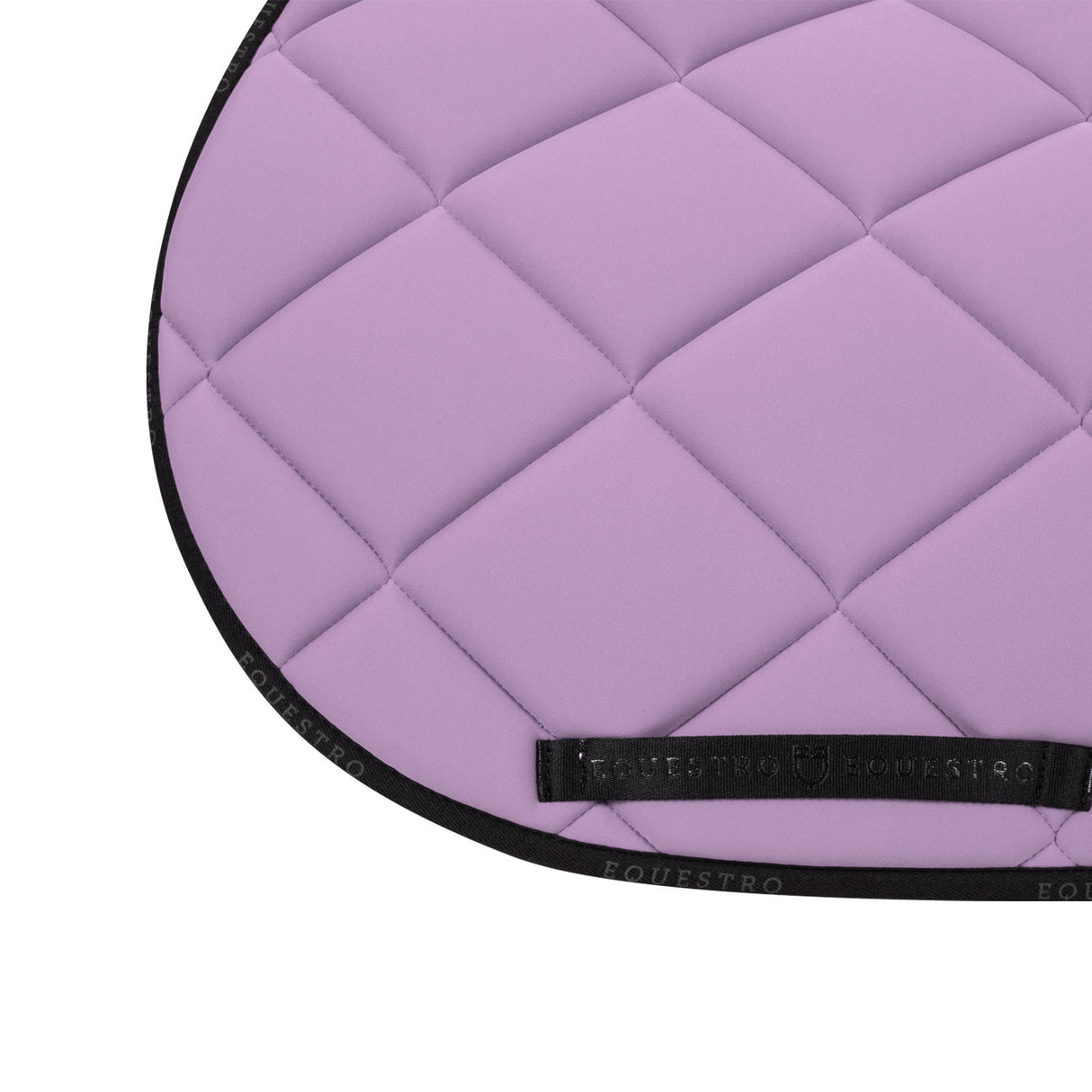Jumping saddle pad technical fabric with logo