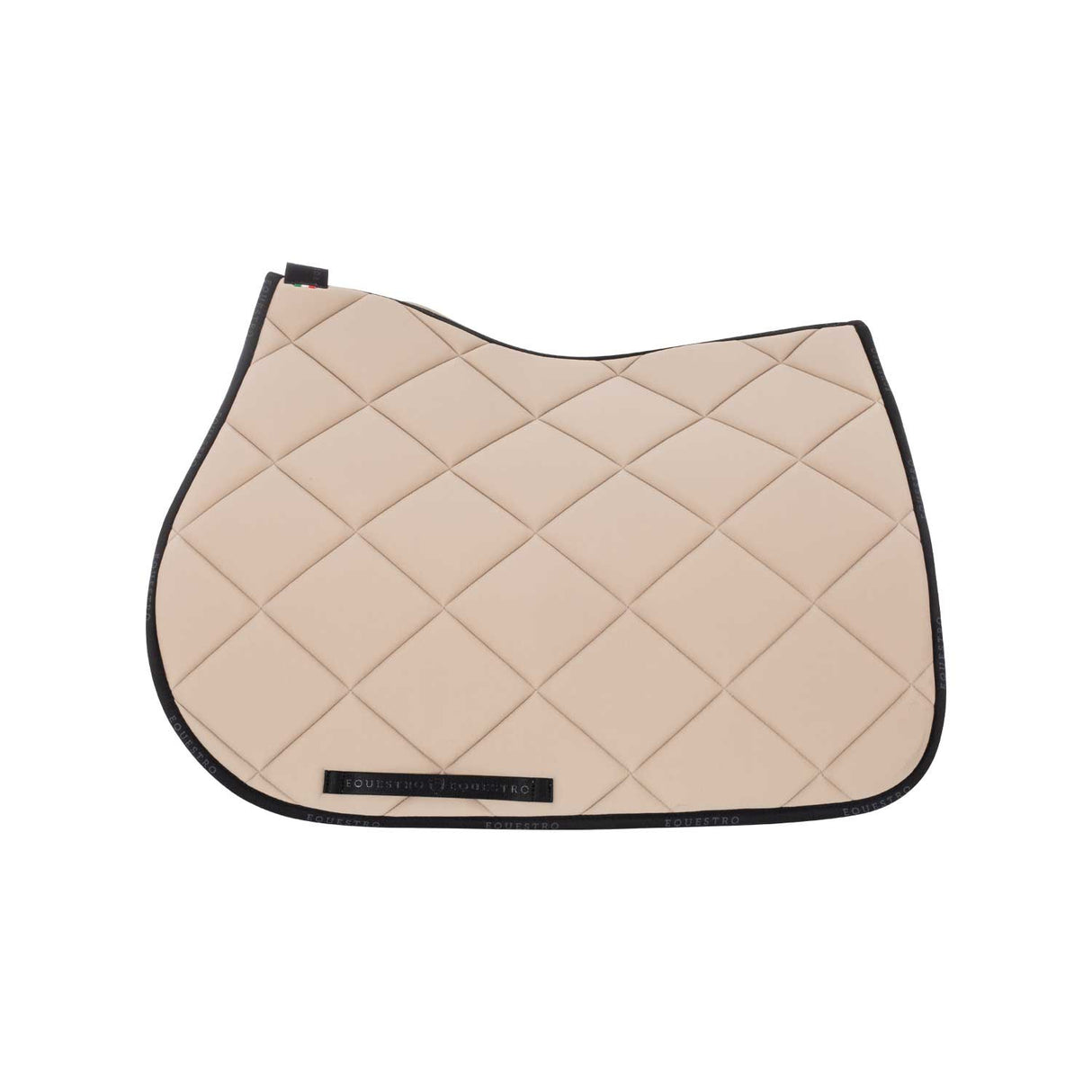 Jumping saddle pad breathable technical fabric