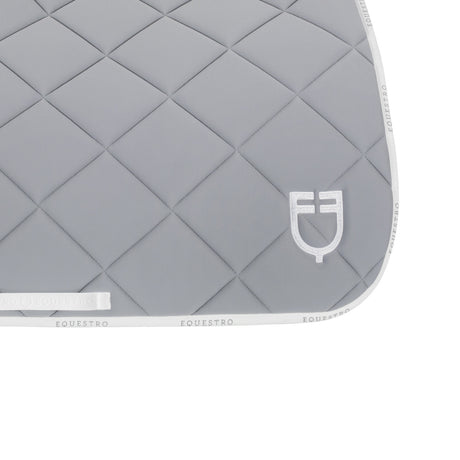 Dressage saddle pad technical fabric with logo