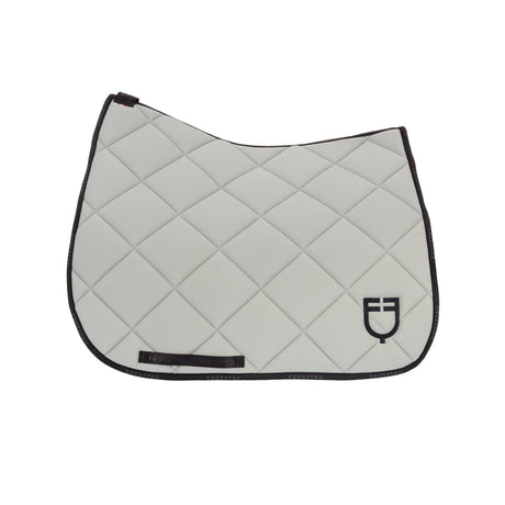 Dressage saddle pad technical fabric with logo