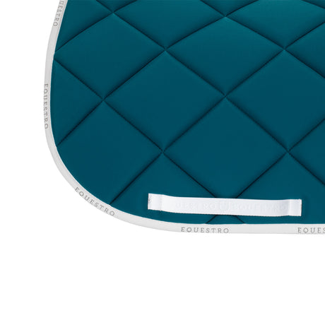Dressage saddle pad technical fabric with logo